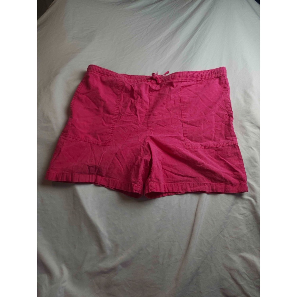 Premier International Shorts Womens Large Pink Chino Preppy Casual Barbiecore